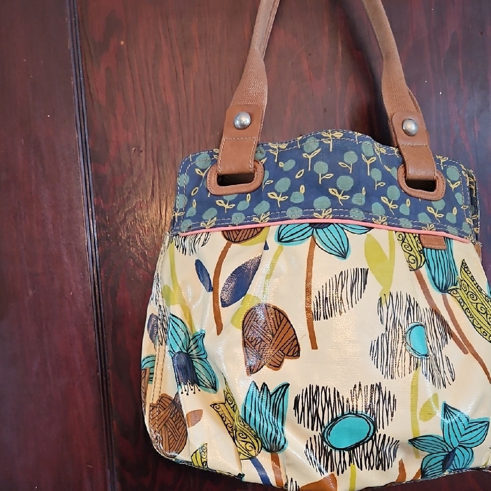 Fossil Multicolor Floral Shoulder Bag